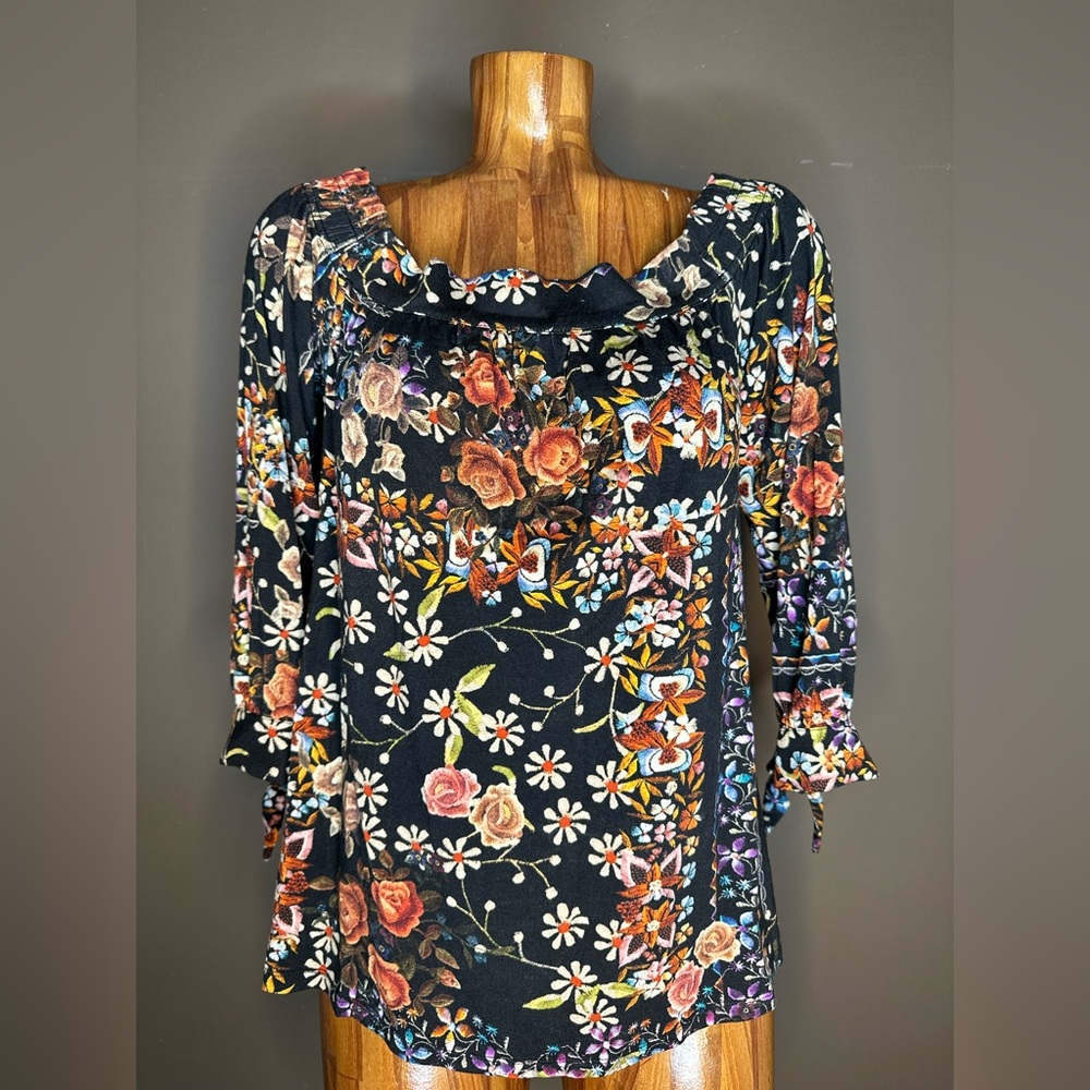 Daniel Rainn Off the Shoulder Boho Top